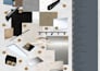 create a professional interior design mood board